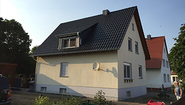Dacheindeckung Einfamilienhaus